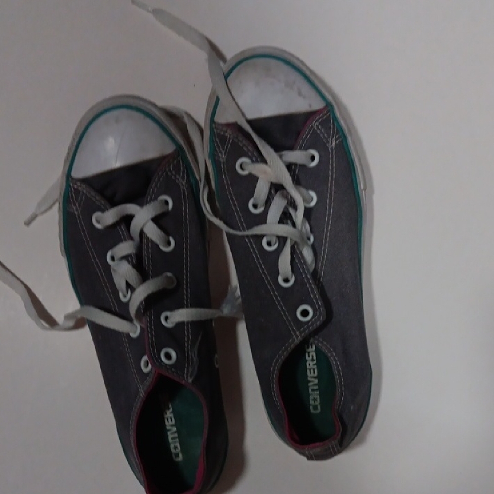 Converse Black and White Athletic Shoes